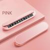 1Pc Car Temporary Parking Number Plate Hidden Car Phone Plate Car Metal Parking Card Ornament Gift