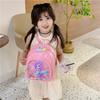 Adorable Cartoon Princess Backpack For Kids With Large Capacity Pu Material