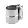 Premium Quality 2.25" To 2.5" Stainless Exhaust Band Clamp Step Clamps For Catback Muffler
