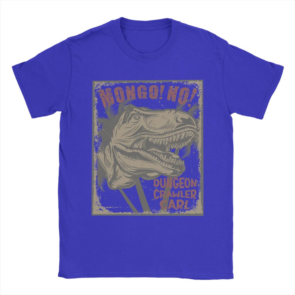 Mongo No Dungeon Crawler Carl T Shirt for Men 100 Cotton Amazing TShirt Crewneck  Tee Shirt Short Sleeve Tops New Arrival