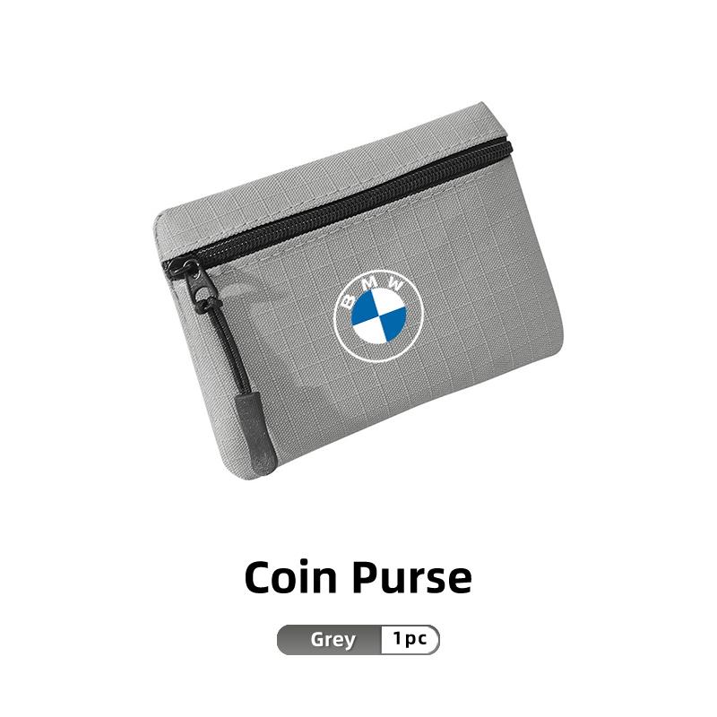 

Oxford Card Bag Multi Layer Zero Wallet Earphone Bag Storage Bag For BMW G30 G20 M3 M5 E91 E92 E93 E36 E70 X3 X4 X5 X1 E39 F30