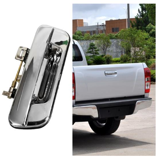 Door Pull Easy to Install Replacement Waterproof Exterior Car Rear Trunk Pull Handle 8-97293765-2 for Isuzu D-MAX 2002-2012