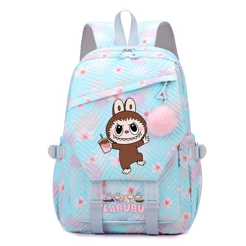 Cartoon Printed Backpack Student Kid Boy Girl Bookbag Teenger Large Capacity Waterproof Schoolbag Travel Bag Gift Mochila