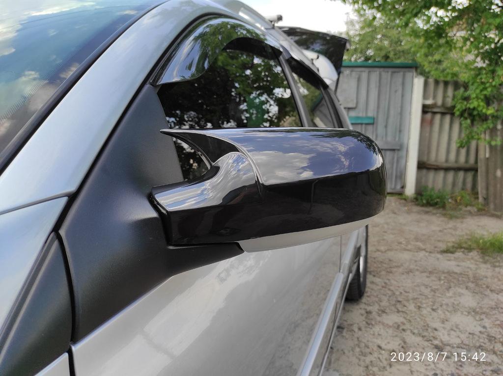 Covers for Mirrors BMW-style (2 Pcs) for Renault Megane II 2004-2009
