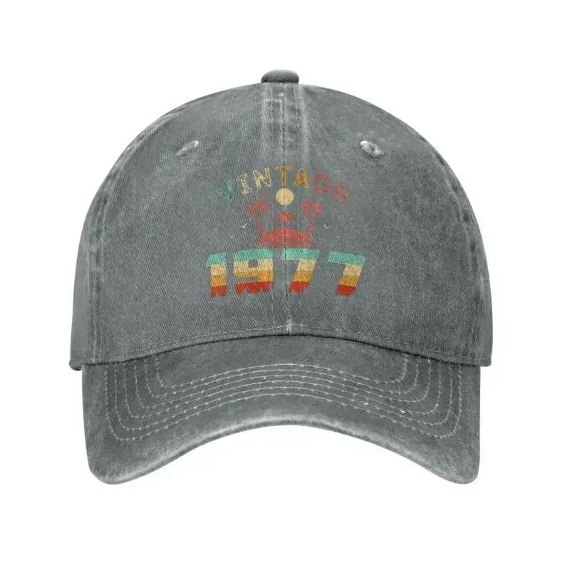 Custom Cotton Vintage Born In  Years Birthday Baseball Cap Hip Hop Unisex Womens Adjustable Dad Hat Summer