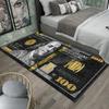 Tappeto Tappetino Tappeto Stampa Banconote Dollaro Colorato Creativo Grande Area Camera da Letto Ingresso Antiscivolo Resistente alle Macchie Decorazione Casa INS