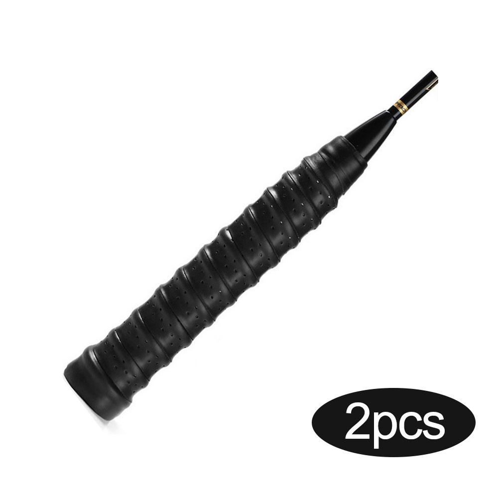 

2 шт. лента для захвата теннисной ракетки, противоскользящая, впитывающая пот, наматывающая ремень для удочки на открытом воздухе, спортивная лента для бадминтона и сквоша