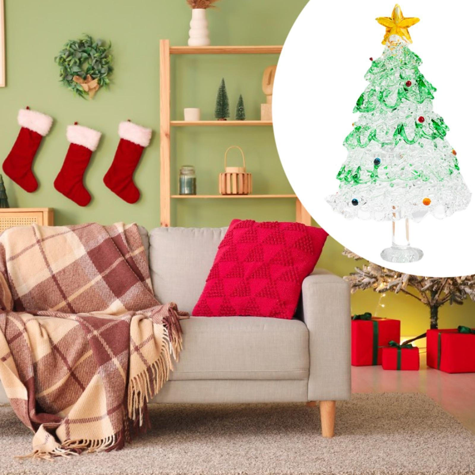 

Рождественская елка фигурка украшение настольное украшение коллекция статуэтка рождественский декор для Style A