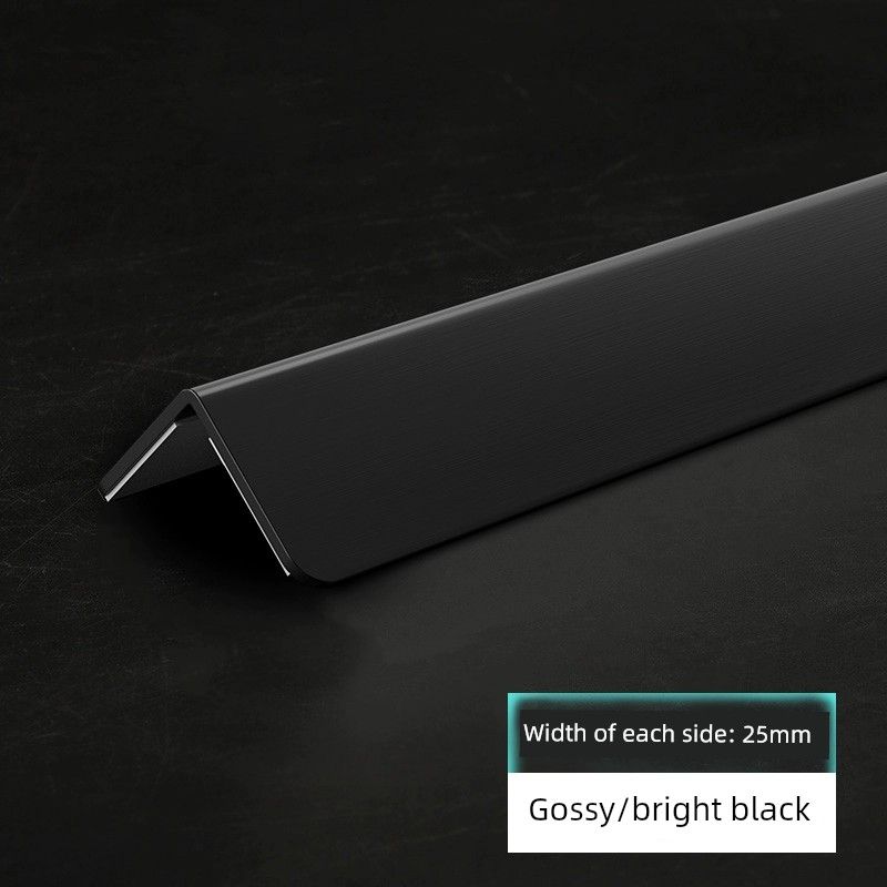 PVC Corner Wall Protector Protection Bar Bumper Strip Corner Corner Protection Strip Corner Protection Tile Living Room Decoration Right Angle Trim