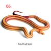 Realistic Fake Snakes Toy Prank Rubber Snake Props Scare Birds Cobra Snake, Boa Constrictor, Coral Snake, Rattlesnake Halloween