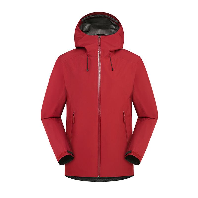 Unisex Windproof Hooded Softshell Windbreaker - Lightweight Outdoor Jacket for Spring & Autumn