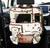 Skater Car Seatback Bear School Pocket, Design, CSBP1-A