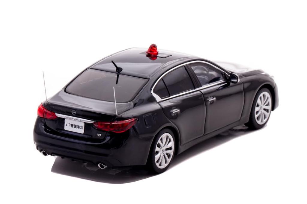RAI'S 143 Nissan Skyline GT (V37) 2024 Police Headquarters Security Department VIP Protection Vehicle, Finished Model, H7432401
