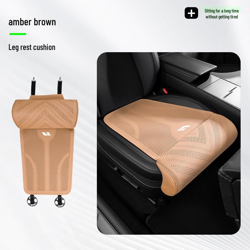 Ergonomic Car Seat Cushion with Breathable Leg Rest for L6/L7/L8/L9/MEGA - Four Seasons Use