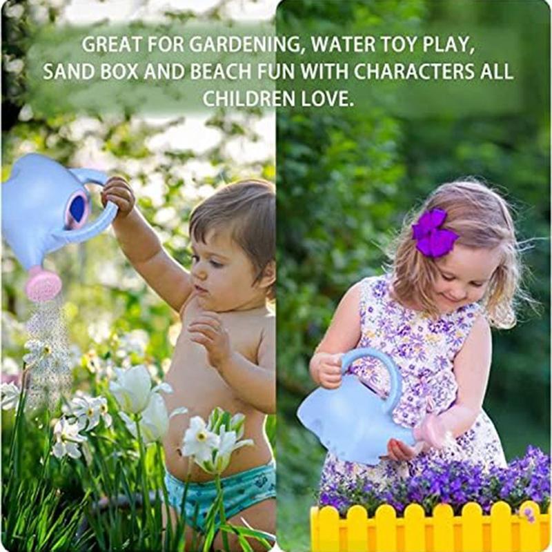 0.4 Gallon Plastic Watering Can Small Lightweight-Cute Indoor Outdoor Garden Plants, Kids Toy Watering Pink Easy To Use