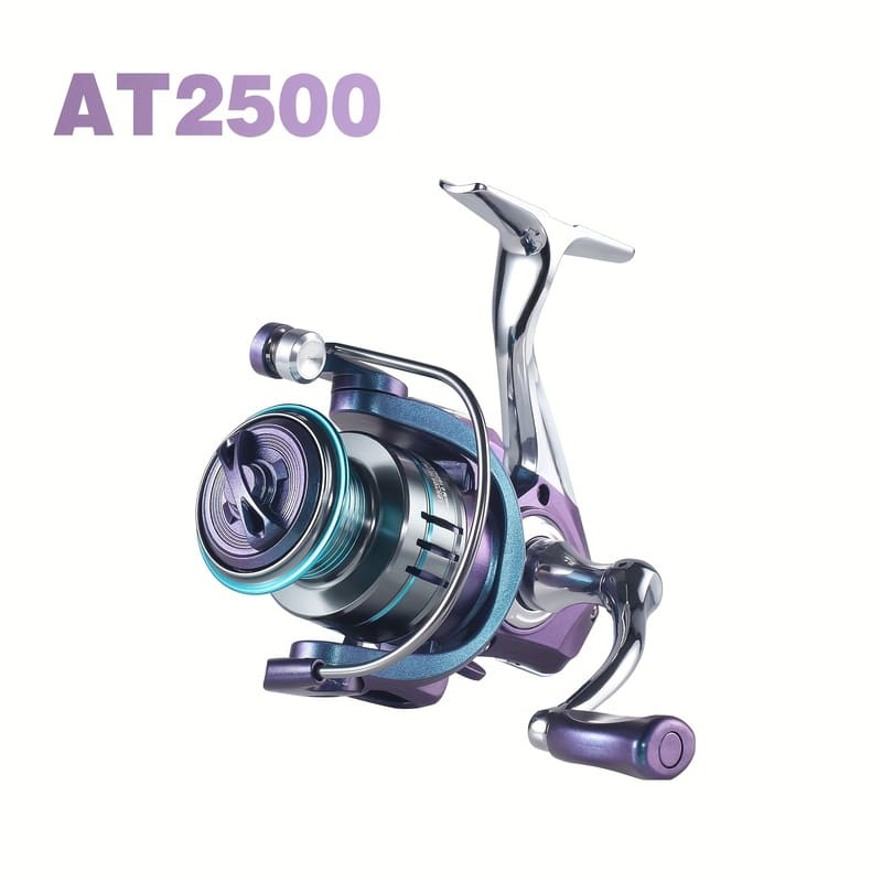 Smooth Seamless Colorful Spinning Fishing Reel High Speed Ratio Light and Durable for Both Hands Use Fresh and Salt Water Fishing Tackle Gifts