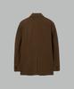 NONBLANK Wool Flannel Loose Fit Jacket_Brown