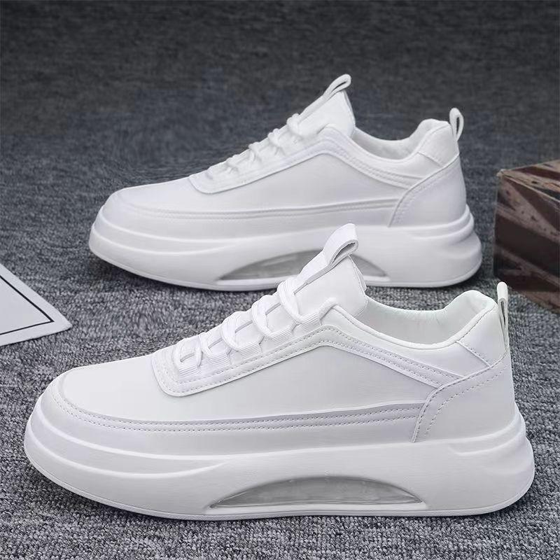 Men's shoes spring new men's thick-soled lightweight non-slip breathable trendy shoes men's trend versatile casual sports shoes