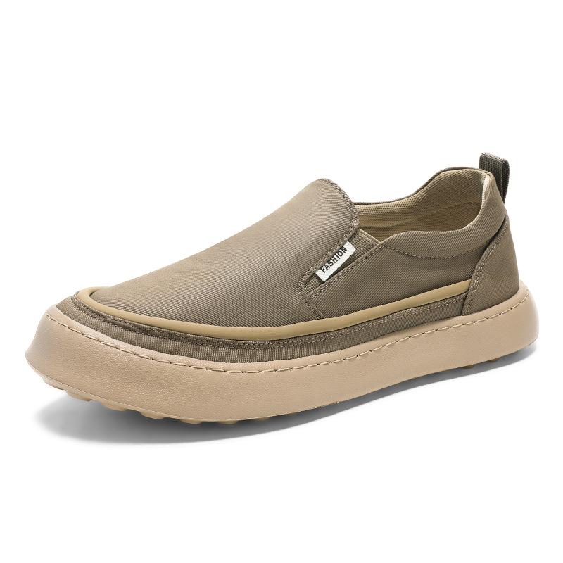 Men's shoes breathable casual low-top board shoes men's summer new outdoor one-pedal thick-soled lazy sports trendy shoes