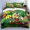 Tropical Forest with Animals. Bedding Sets Duvet Cover Sets Duvet Covers Pillowcases(1 * Duvet Cover 2 * Pillowcases Without Duvet Insert)