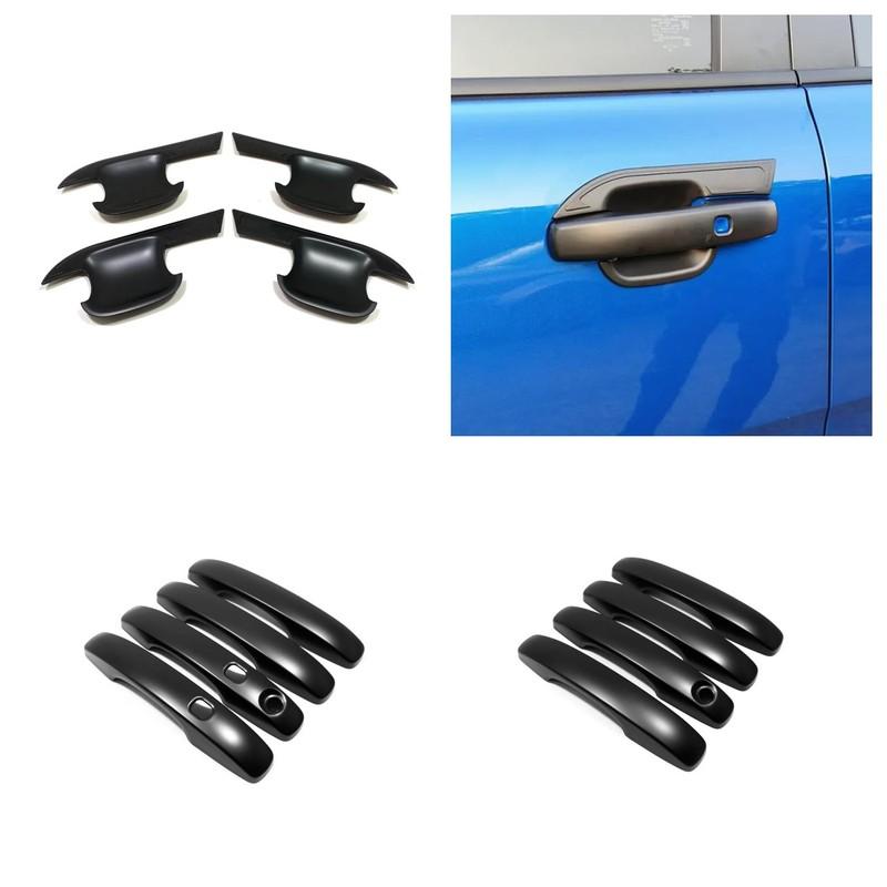 For Ford Ranger Wildtrak XLT 24 Car Door Handle Cover Door Bowl Frame Protection Trims Sticker Car Styling Accessories