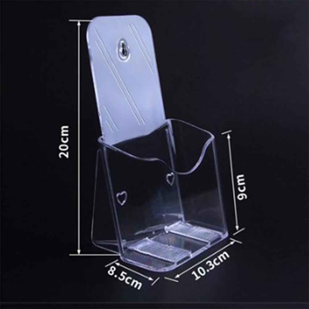 High Quality Acrylic Brochure Holder Clear Display Stand Non Slip Slot Number Of Pieces Pcs Widened Base X Inches
