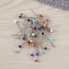 32mm Crafts Garment Accessory Knitting Glass Head Pins Locating Pin Sewing Needles Glass Head Bead