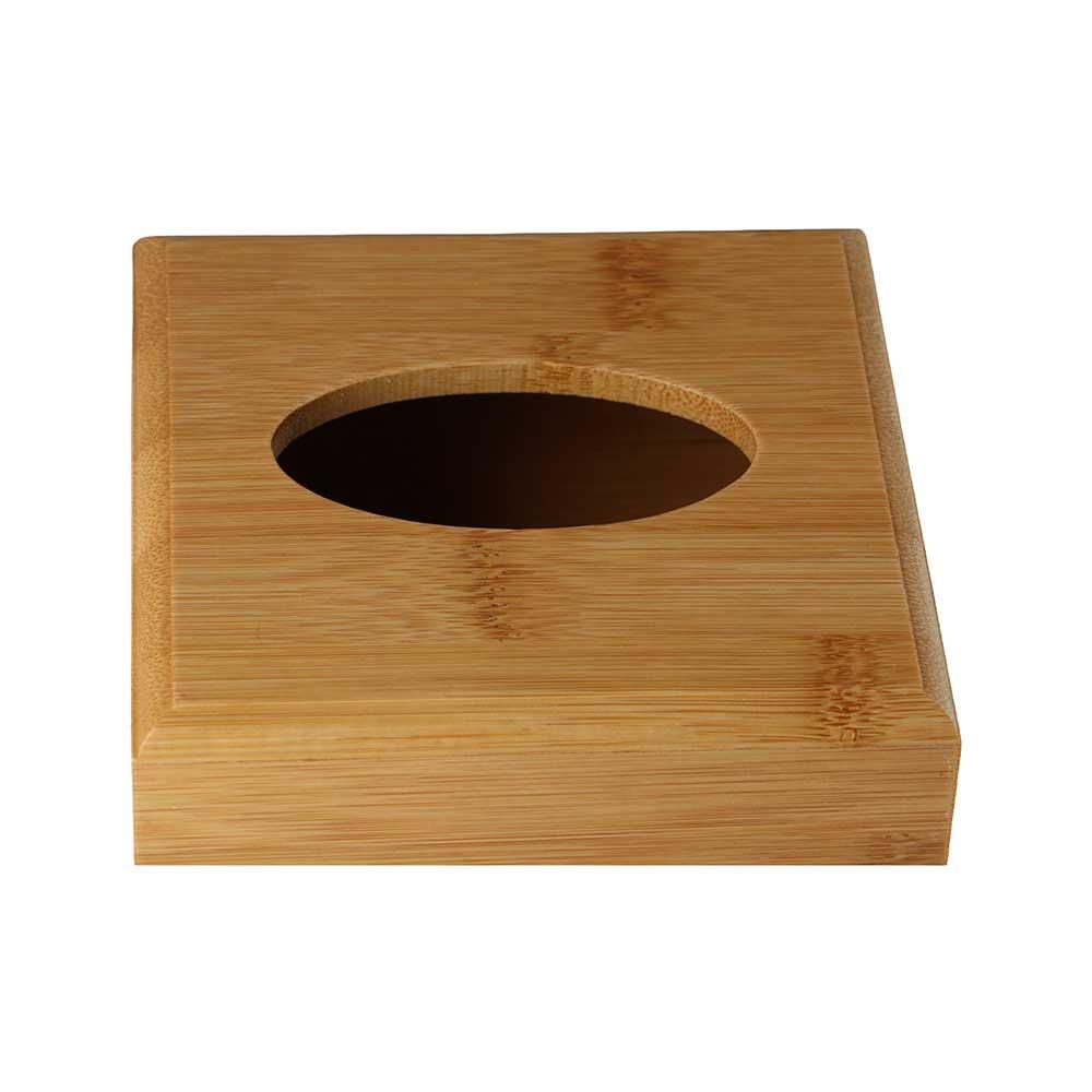 Bamboo Western restaurant Eco-Friendly Square Storage box Napkin holder Tissue Holder Tissue Rack