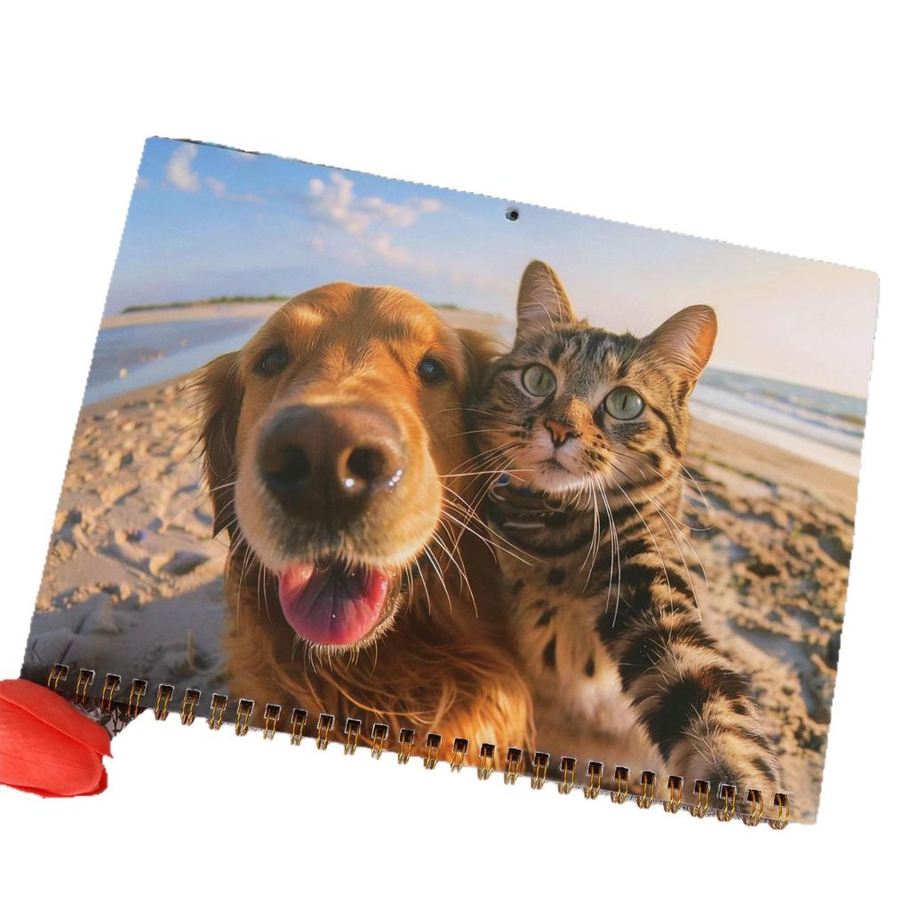 2026 New Wall Calendar Collection: Stapled Decor & Hanging Ornament