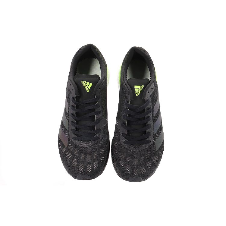 Adidas Adizero Boston 9 Core Black Signal Green Men's EG4657
