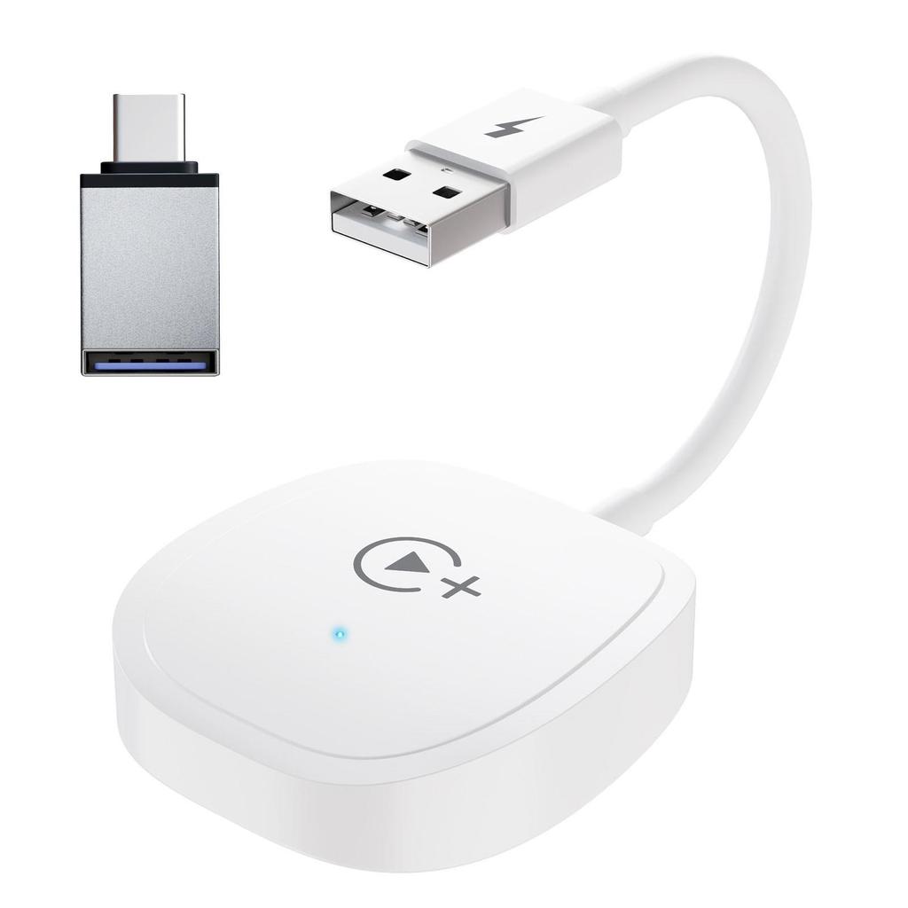 Wireless CarPlay & Android Auto Adapter Box