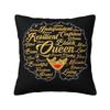 Custom Nordic Own Your Afro Sofa Cushion Cover Soft Abstract African Women Throw Pillow Case Home Decorative