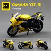 1/18 Scale Yamaha YZF-R1 Toy Motorcycle Diecast Metal Miniature Vehicle Model 1:18 Super Racing Collection Gift for Children Boys Kid