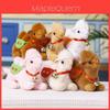 Cartoon Dunhuang Camel Plush Keychain With Pp Cotton Fill For Travel Souvenirs