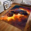 1PC Hot Monster Car Print Carpet for Bedroom Living Room Bedside Sofa Floor Mat Modern Home Decor Area Rug Large Size