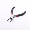 4.5-inch Red and Black Mini Round Nose Jewelry Pliers