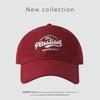 Grinding baseball cap men's simple hat women's season big head circumference showing face small wide brim cap