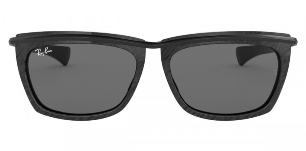Sunglasses 0RB2419 Top Wrinkled Black on Black 56 Ray-Ban Men's
