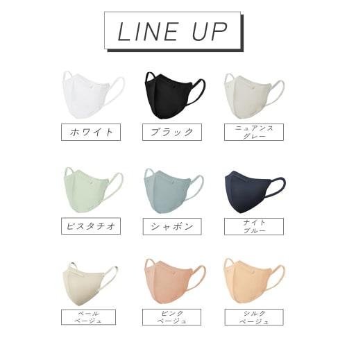 Iris Ohyama Mask Nonwoven Color Mask 3D DAILY FIT MASK Regular Size 32 Pieces RK-D32MBR Brown