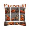 Baby Monkey Punch Team Punch Pillow Case Funny Pillow Cover Graphic Pillowcases For Living Room Chair