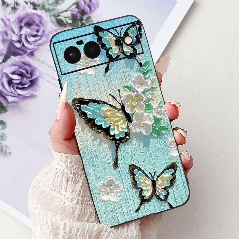 Für Google Pixel 6 Hülle Niedliche Tiere Weiches Silikon Handyhüllen Für Google Pixel 6 Pixel6 Hülle Ultra-dünne TPU Rückseite Gehäuse
