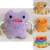 Cute Fuggler Monster Plush Toy With Short Pile Fur For Kids Playroom Decor