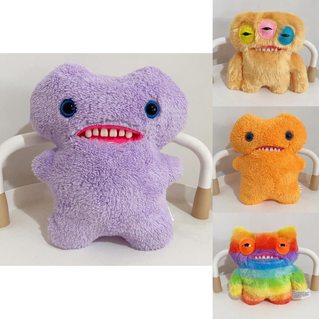 Cute Fuggler Monster Plush Toy With Short Pile Fur For Kids Playroom Decor