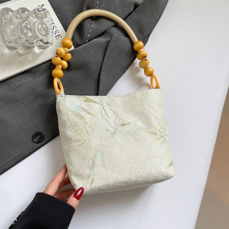 New Chinese-Style Niche Versatile Underarm Tote Bag For Women 2026 Summer High Aesthetic Value Artistic Embroidery Handbags