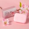 Handmade Sakura Soap 90g with Foaming Net Gentle Cleansing Bar Moisturizes Face Body All Skin Types Natural Fragrance