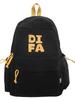 Jugend-Campus-Rucksack mit Buchstabenmuster und Nylon für Studenten