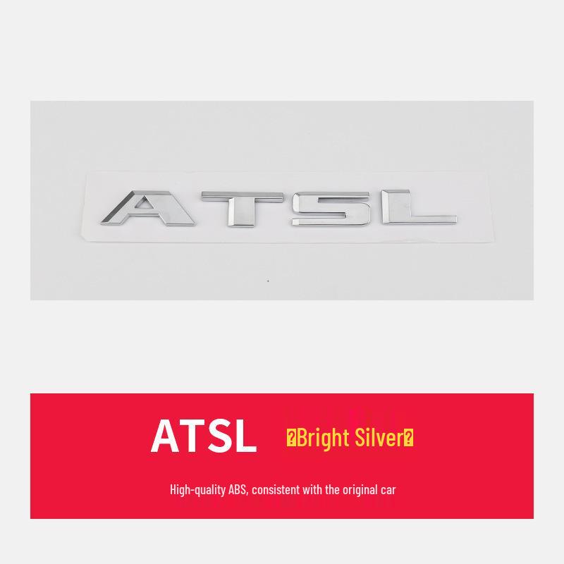 Cadillac CT4/CT5/CT6 AWD 40T XTS ATSL Rear Plastic Emblem for Car Modification