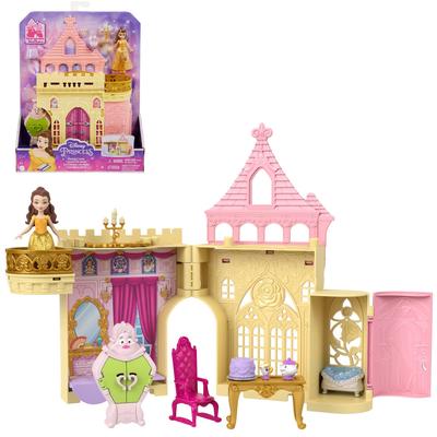 Disney Disney princese Bella un pils (Sakraujama pils sērijas mini lelle) [Pārģērbjama lelle, pils] [Māja, aksesuāri iekļauti] [No 3 gadu vecuma]
