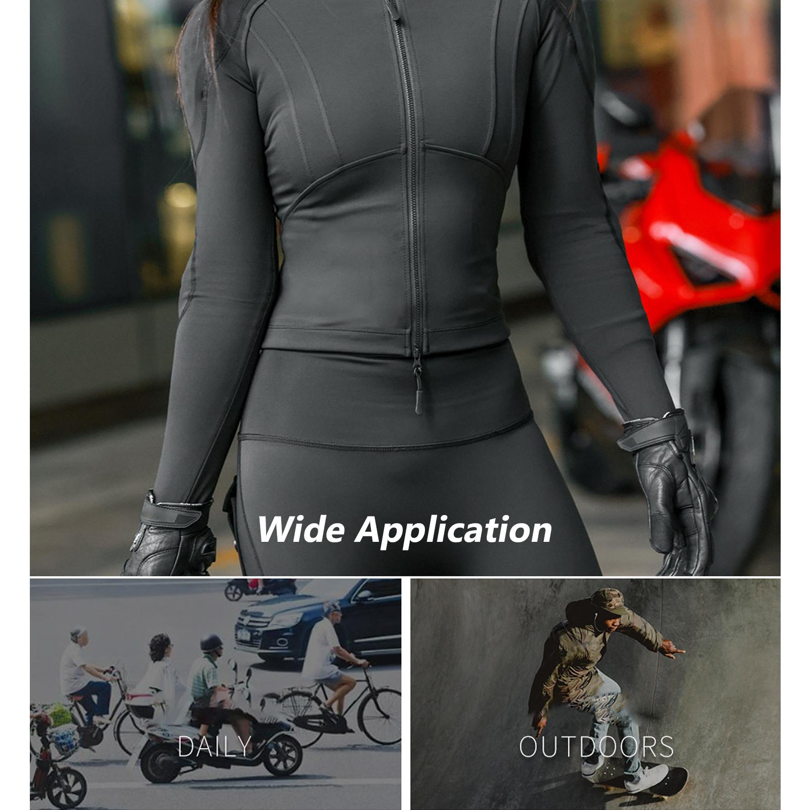 Women`s Mesh Jacket Motorcycle Padded Shirt