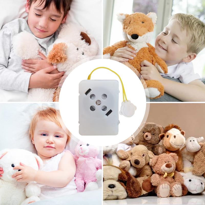 Voice Box For Stuffed Animal Recordable Sound Module For Plush Toy Voice Message Battery Powered Stuffed Animal Sound Recorder